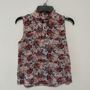 PAPER Crane Floral Top Size Small EUC
